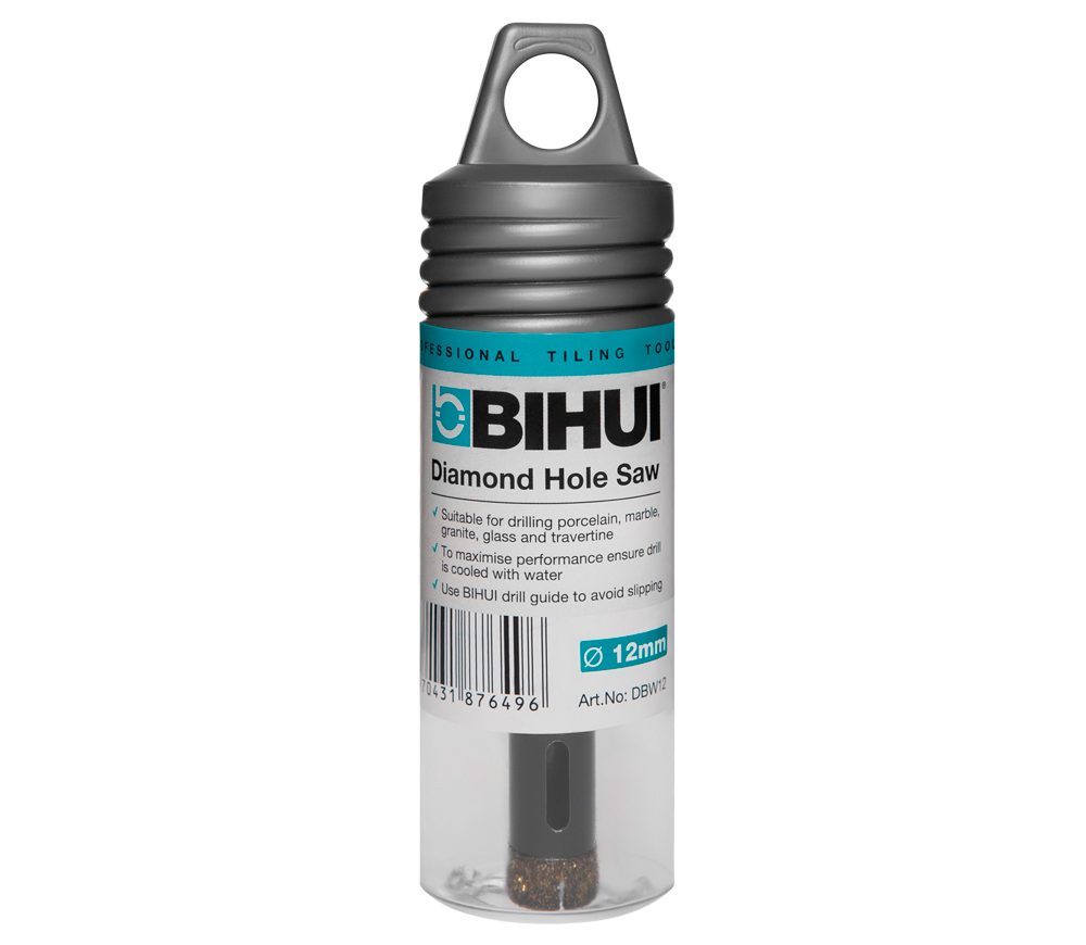 Коронка алмазная по керамограниту BIHUI DBW12 12мм photo