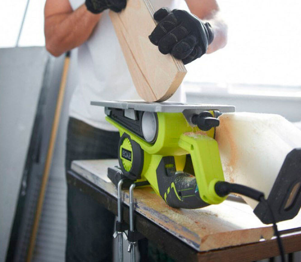 Шлифмашина ленточная RYOBI EBS800 800вт 76 мм photo 8