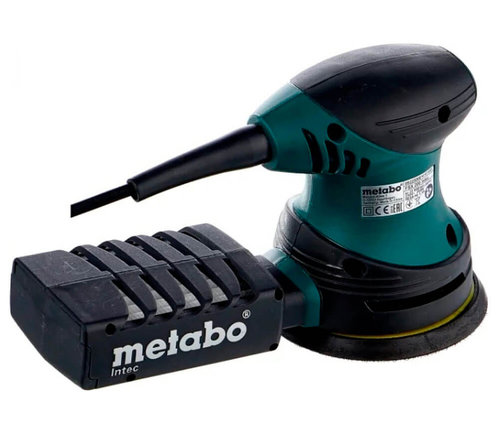 Шлифмашина эксцентриковая METABO FSX 200 Intec 240вт 125мм photo 1