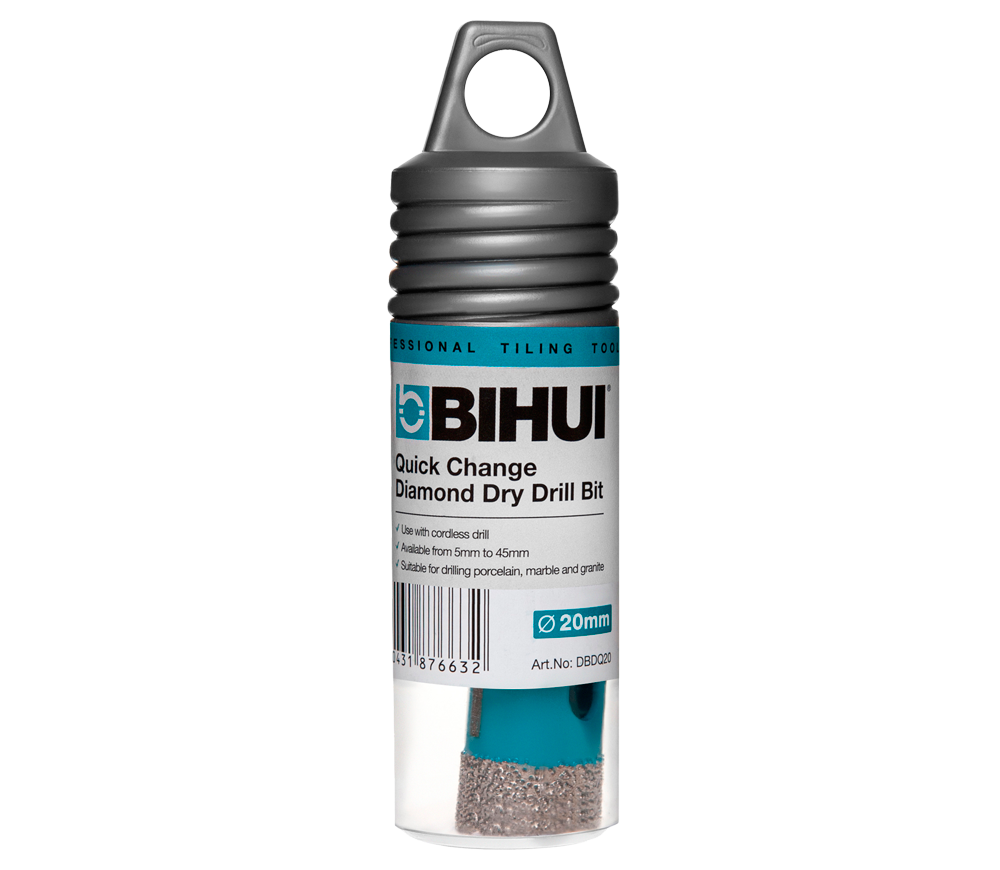 Коронка алмазная по керамограниту BIHUI DBDQ20 20мм photo