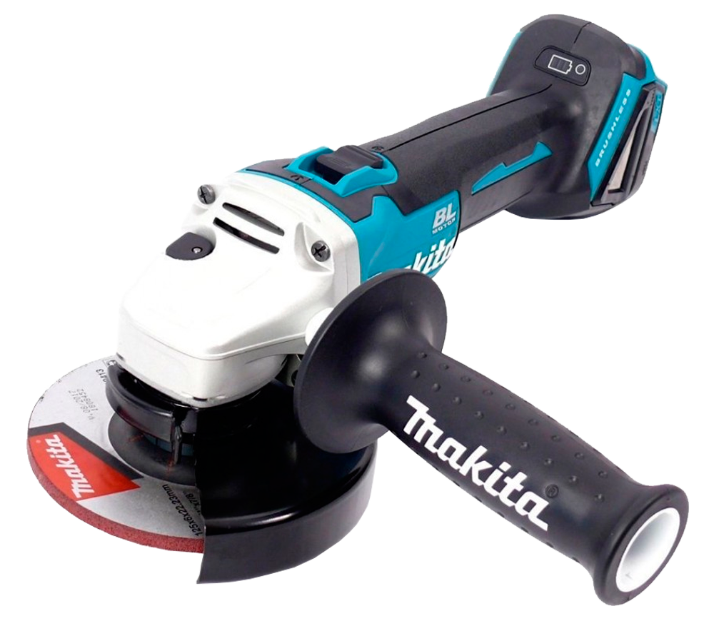 Угловая шлифмашина аккумуляторная (без аккумуляторов) MAKITA DGA456Z 115мм 18В photo 1