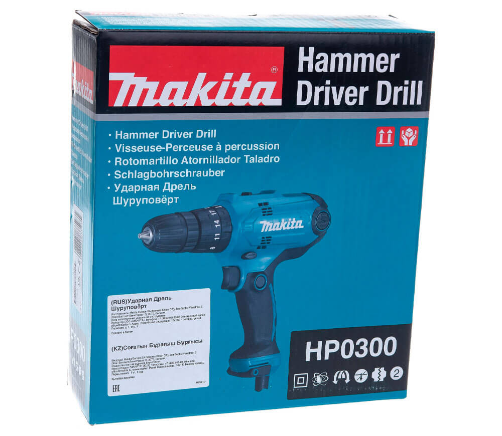 Шуруповерт MAKITA HP0300 320вт photo 7