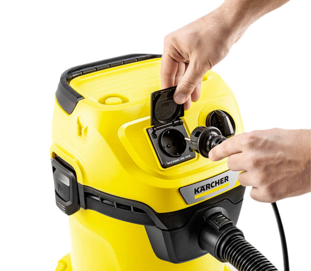 Пылесос промышленный KARCHER WD 3 P V-17/4/20 1000вт  17л photo 2