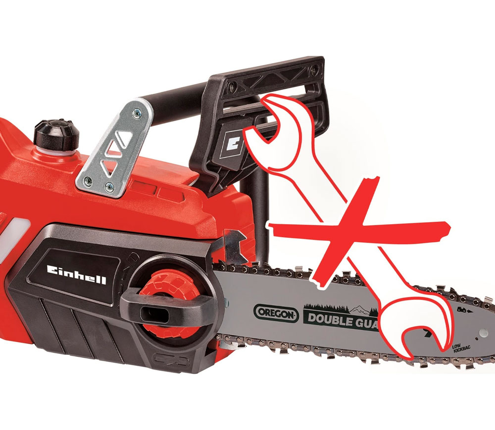 Цепная пила аккумуляторная (без аккумуляторов) EINHELL GE-LC 18/25 250мм 18В photo 0