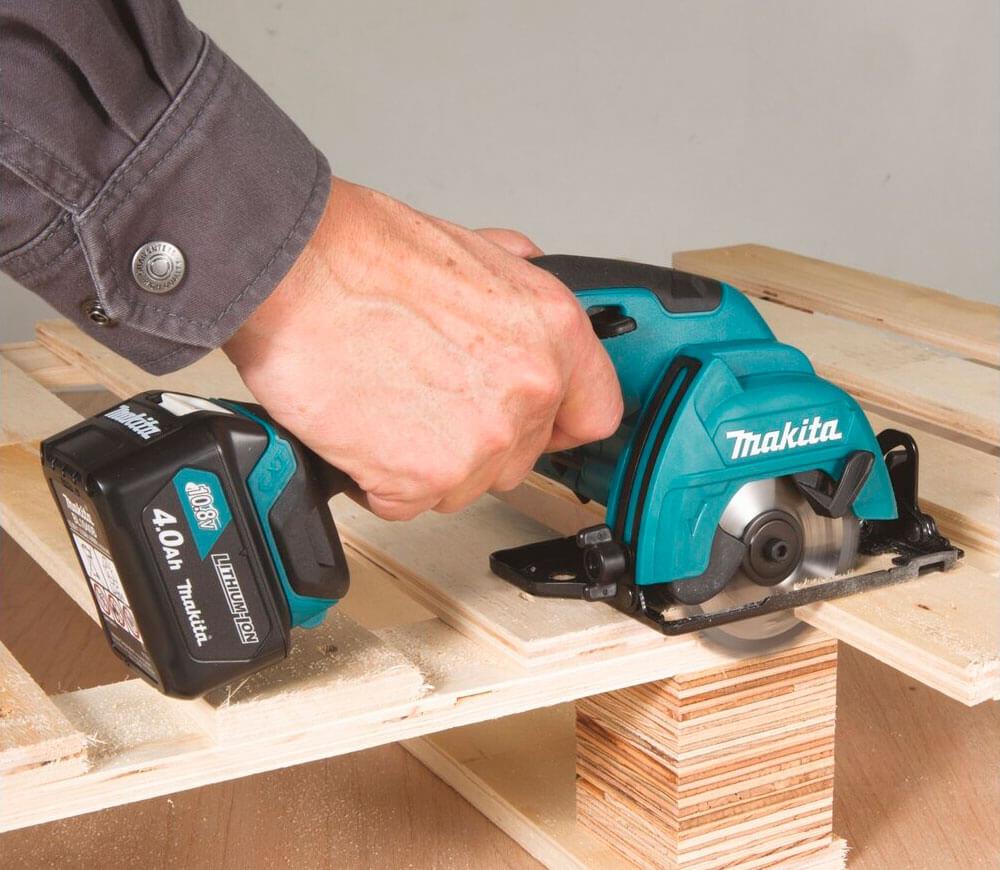 Дисковая пила аккумуляторная (без аккумуляторов) MAKITA HS301DZ 85мм 10.8В photo 8