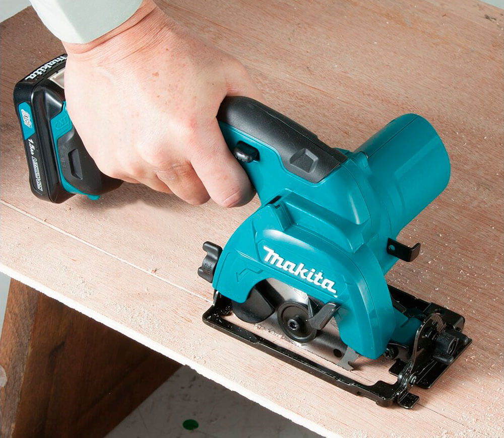 Дисковая пила аккумуляторная (без аккумуляторов) MAKITA HS301DZ 85мм 10.8В photo 9