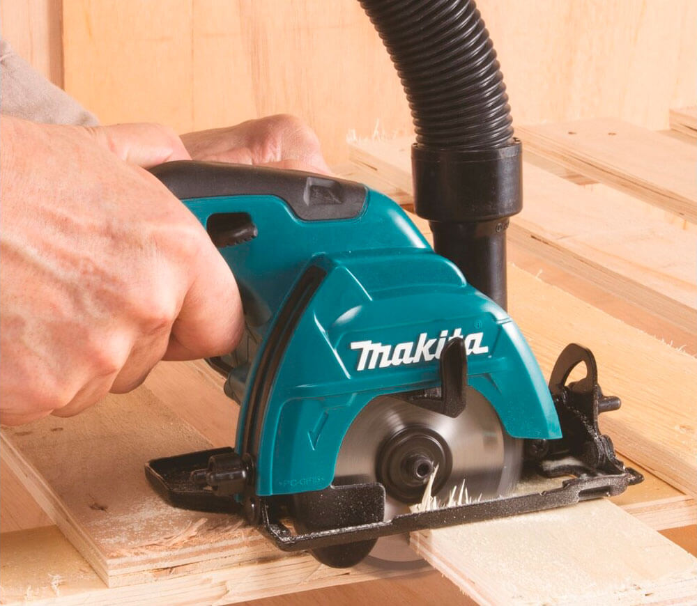 Дисковая пила аккумуляторная (без аккумуляторов) MAKITA HS301DZ 85мм 10.8В photo 7