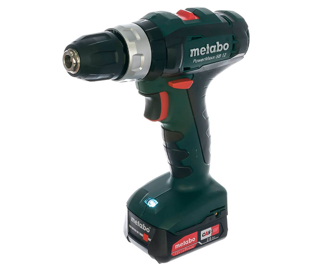 Шуруповерт аккумуляторный METABO PowerMaxx SB12 (601076500) 12В 2Ач photo 1