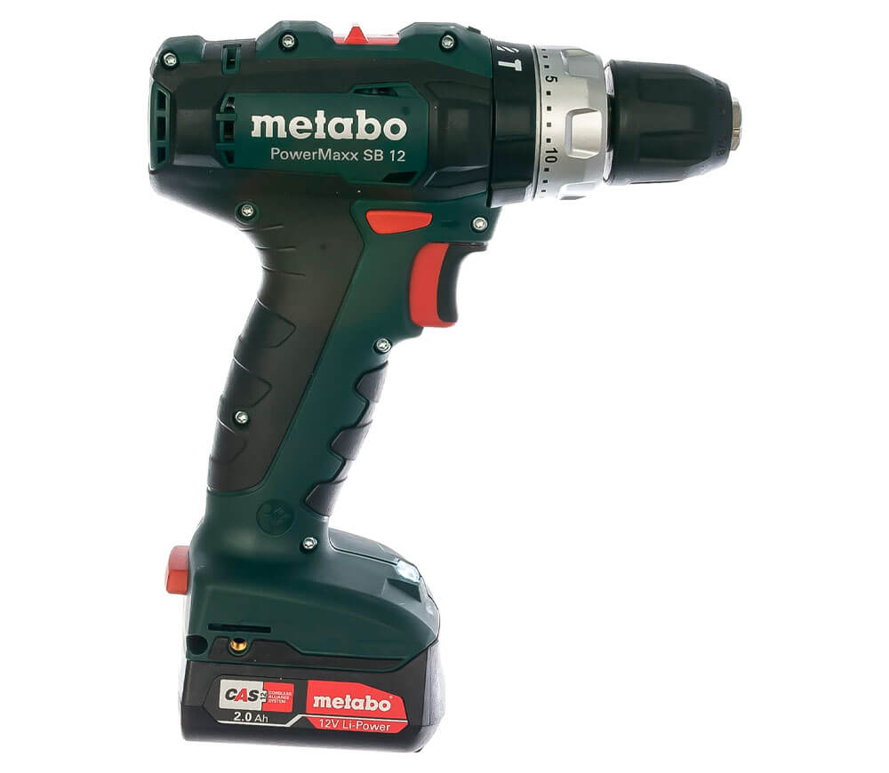 Шуруповерт аккумуляторный METABO PowerMaxx SB12 (601076500) 12В 2Ач photo 2