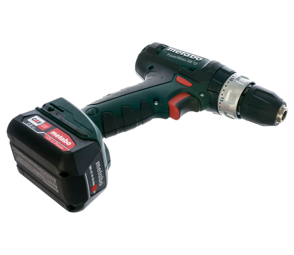 Шуруповерт аккумуляторный METABO PowerMaxx SB12 (601076500) 12В 2Ач photo 3