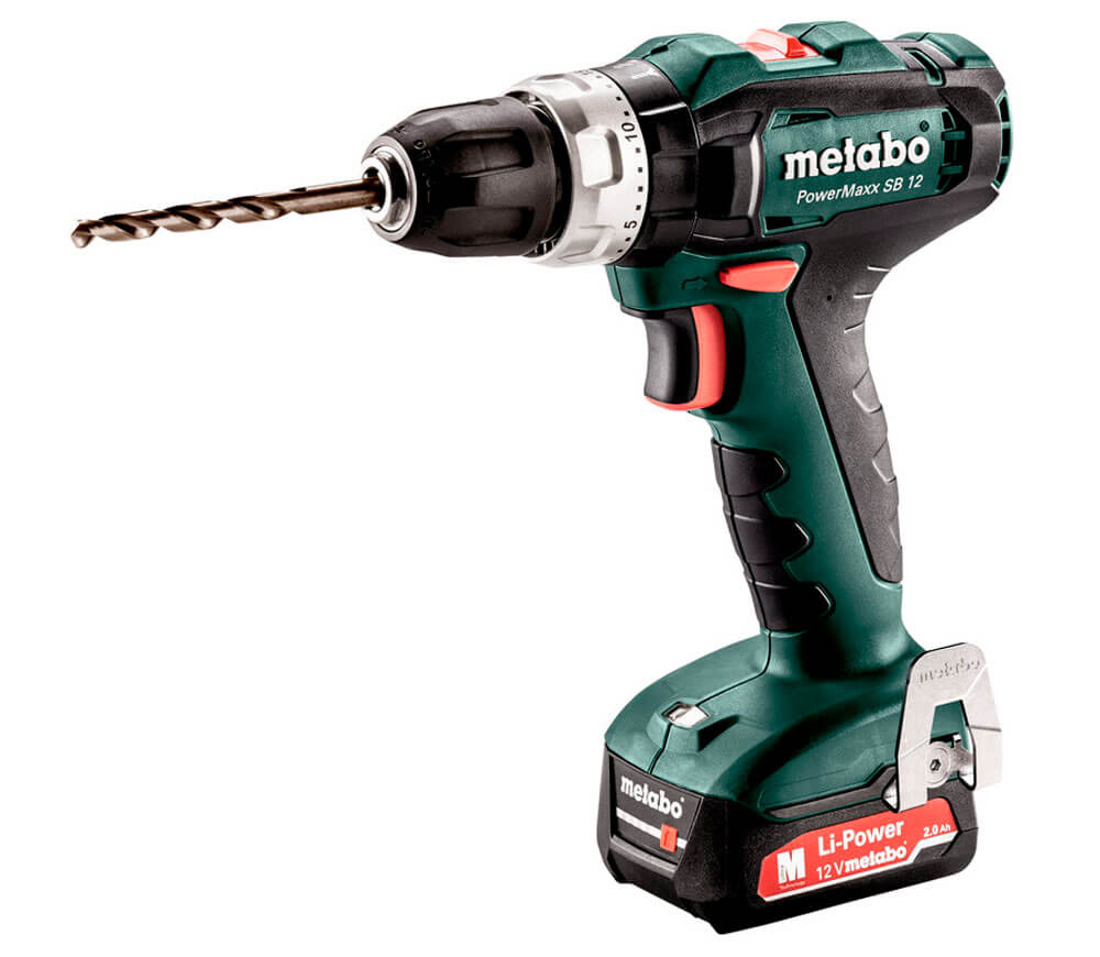 Шуруповерт аккумуляторный METABO PowerMaxx SB12 (601076500) 12В 2Ач photo 0