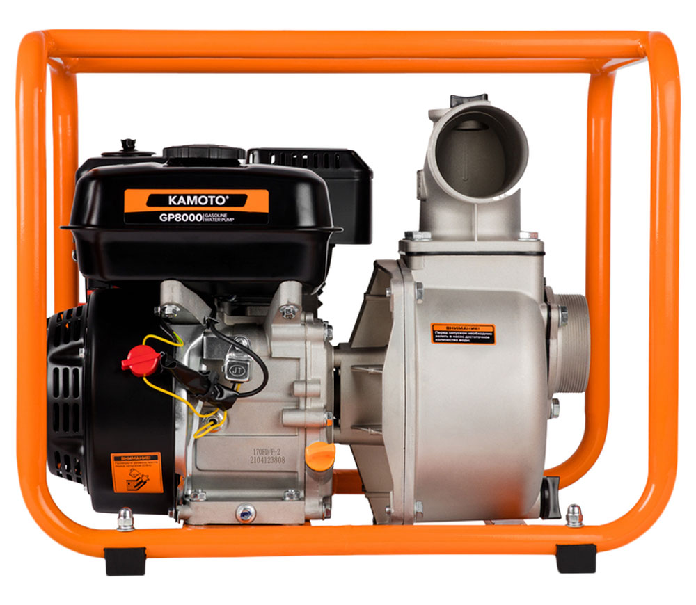 Motopompă cu benzină KAMOTO GP80 60000l/h 7cp photo 0