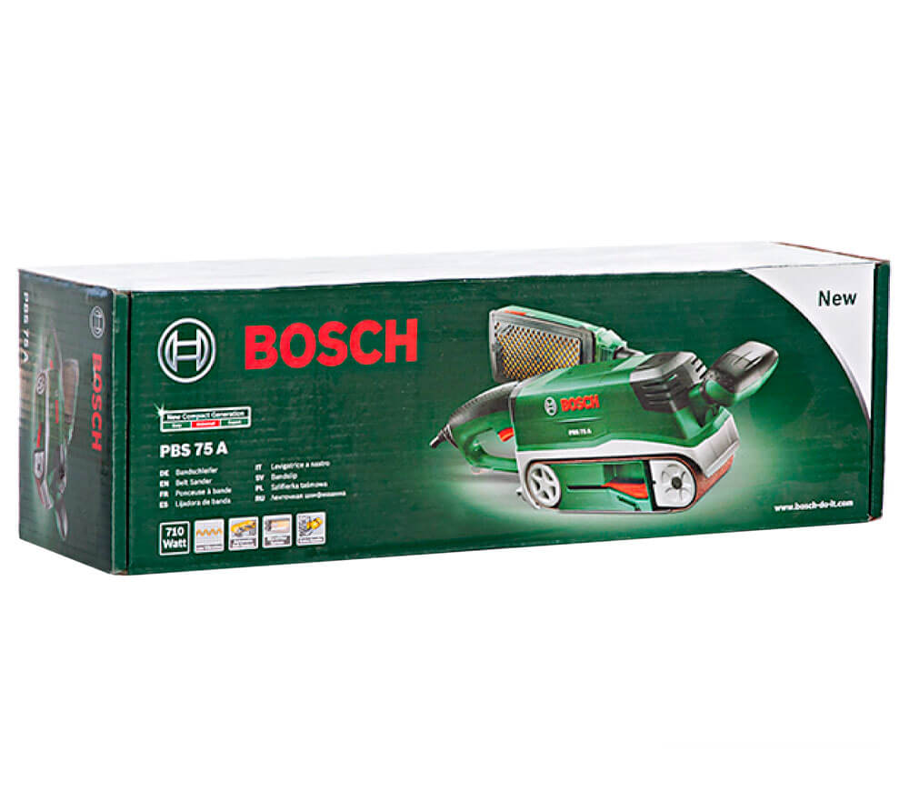 Шлифмашина ленточная BOSCH PBS75A 710вт 76 мм photo 10