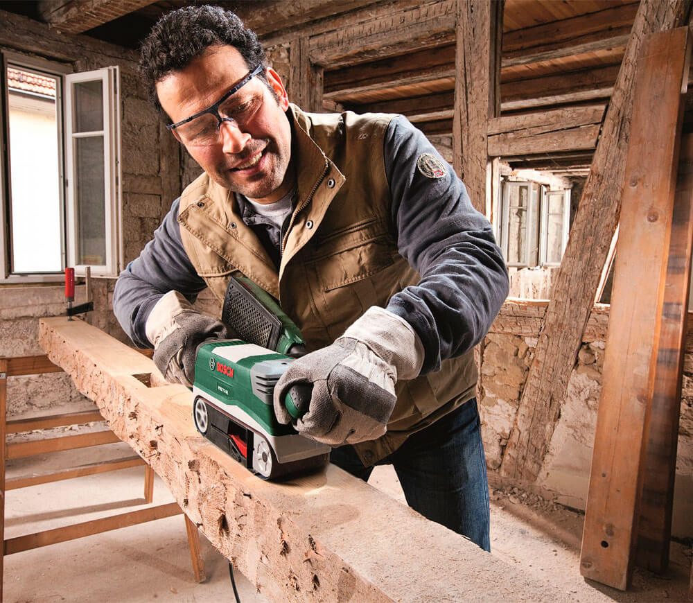 Шлифмашина ленточная BOSCH PBS75A 710вт 76 мм photo 7