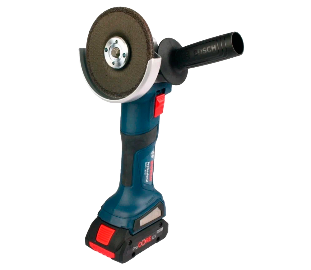 Угловая шлифмашина аккумуляторная (без аккумуляторов) BOSCH GWS 180-Li 120мм 18В photo 2