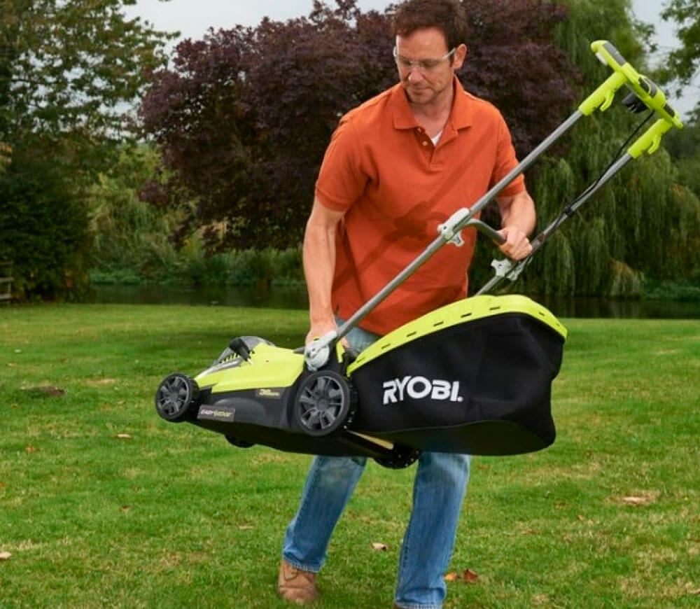 Газонокосилка электрическая RYOBI RLM15E36H 1500вт 360мм photo 15