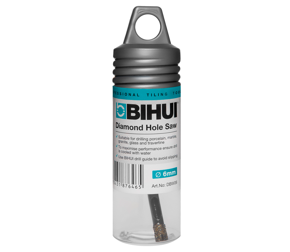 Коронка алмазная по керамограниту BIHUI DBW06 6мм photo