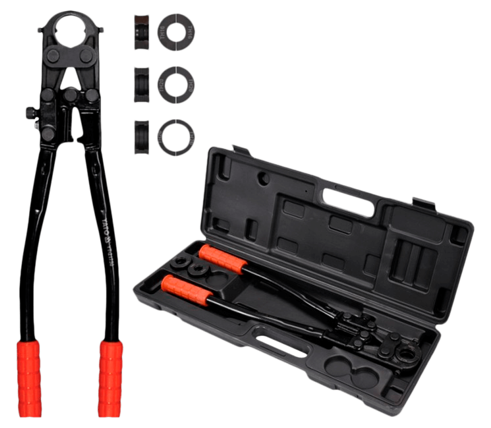 Клещи обжимные YATO YT21750 PEX-AL-PEX/PERT-AL-PERT/TH16/TH20/TH26 photo