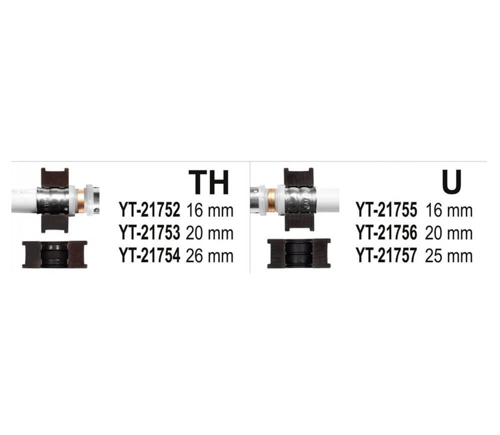 Клещи обжимные YATO YT21750 PEX-AL-PEX/PERT-AL-PERT/TH16/TH20/TH26 photo 5