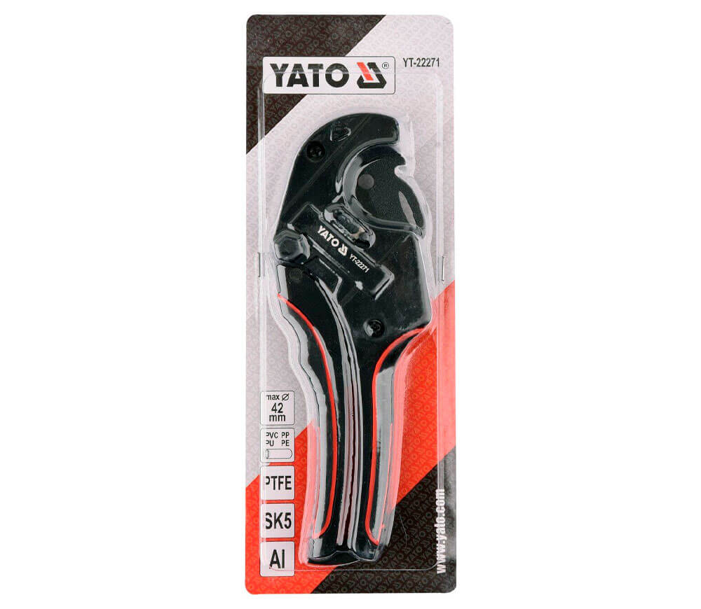 Резак для труб ПВХ YATO YT22271 0-42мм photo 2