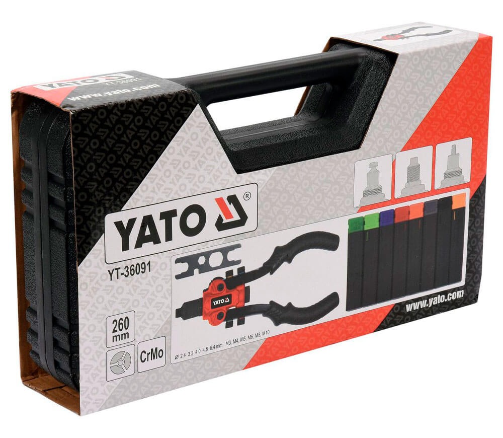 Заклёпочник ручной YATO YT36091 photo 2