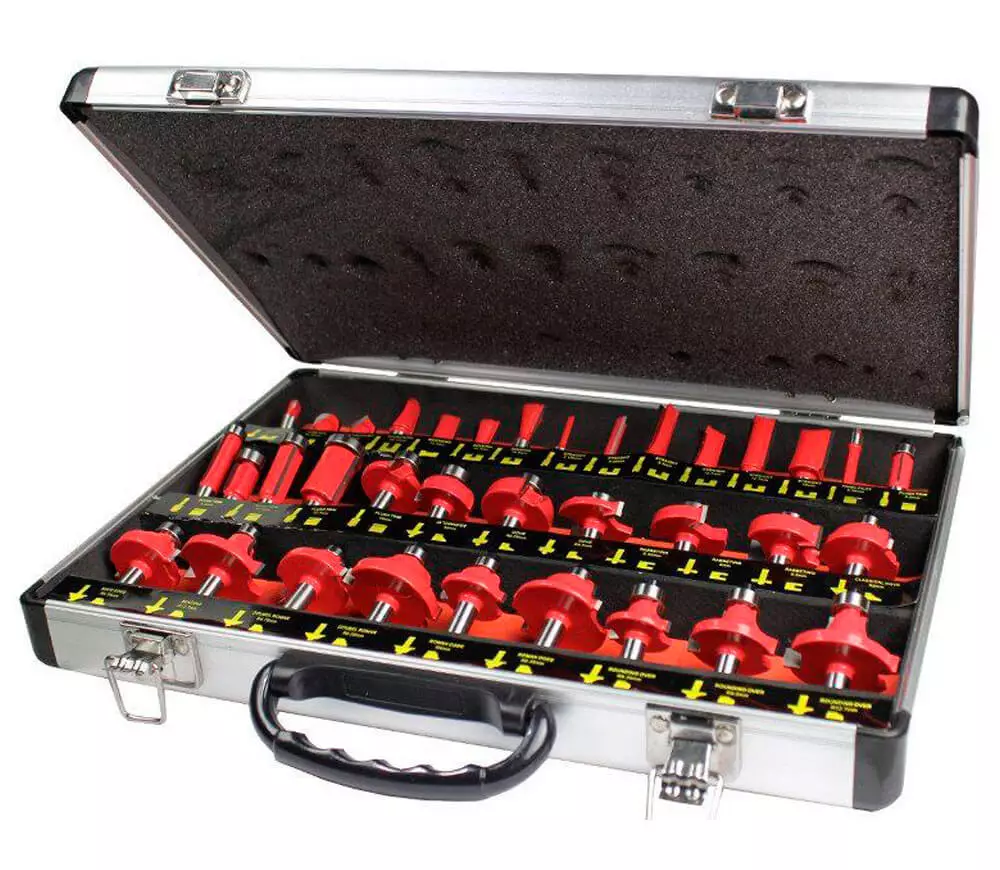Set 35 freze pe lemn Yato YT6803 Ø8 mm photo 0