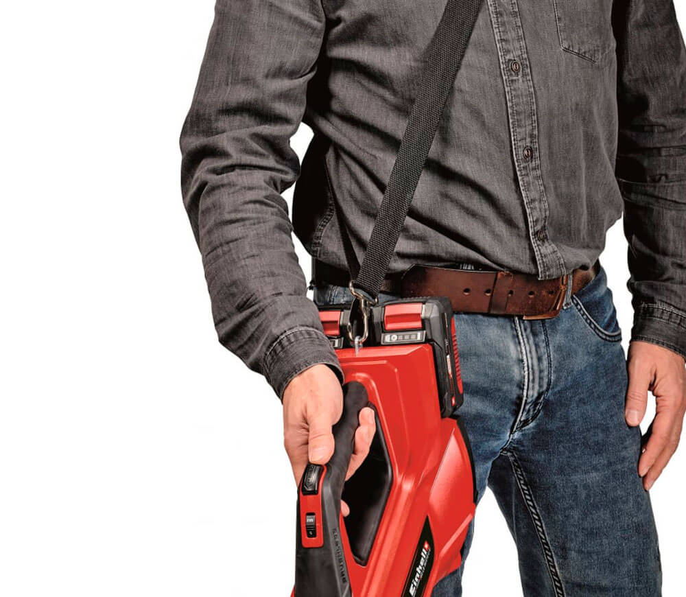 Воздуходувка аккумуляторная (без аккумуляторов) EINHELL GE-CL 36/2120 Li XPWR SOLO 13600л/мин 18В photo 5
