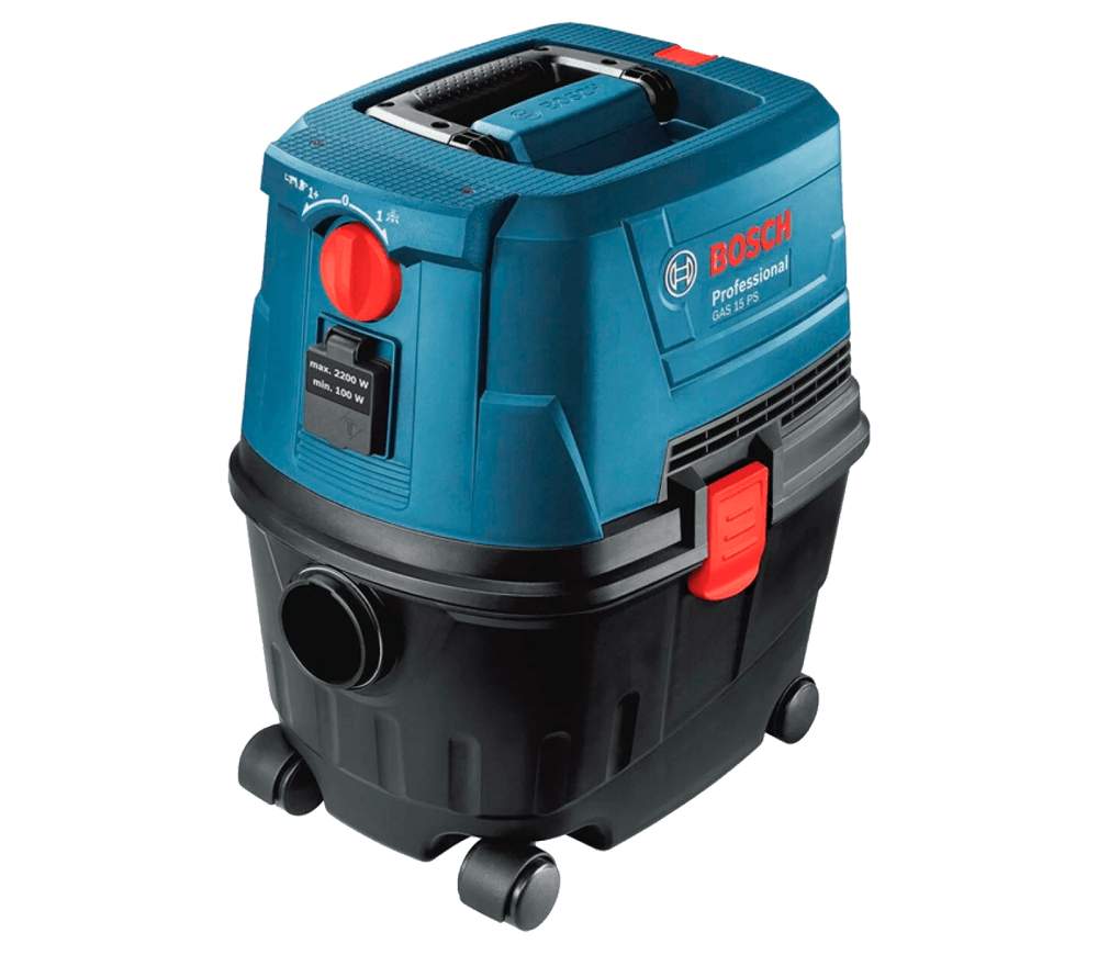 Пылесос промышленный BOSCH GAS 15 PS 1100вт 270мбар 15л photo 0