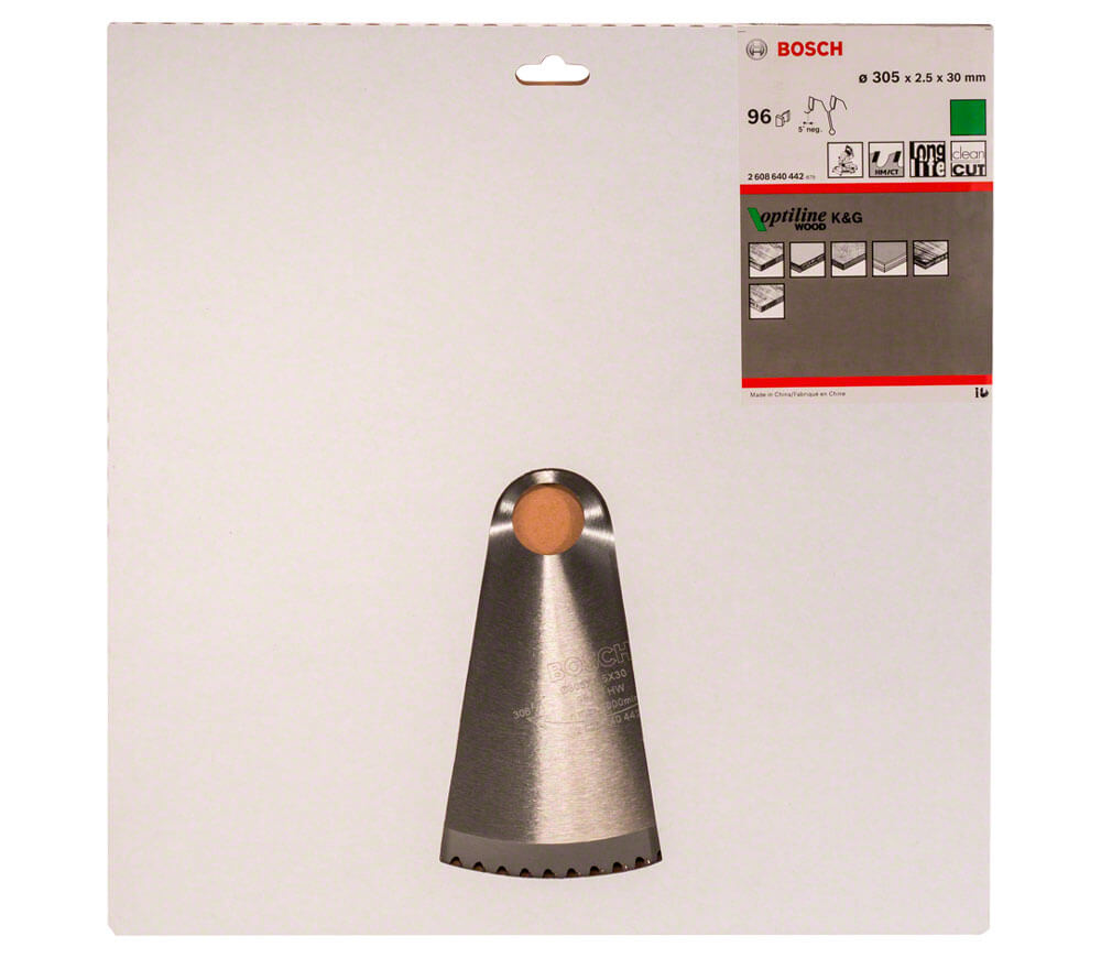 Пильный диск BOSCH 2608640442 305мм 96T photo 0