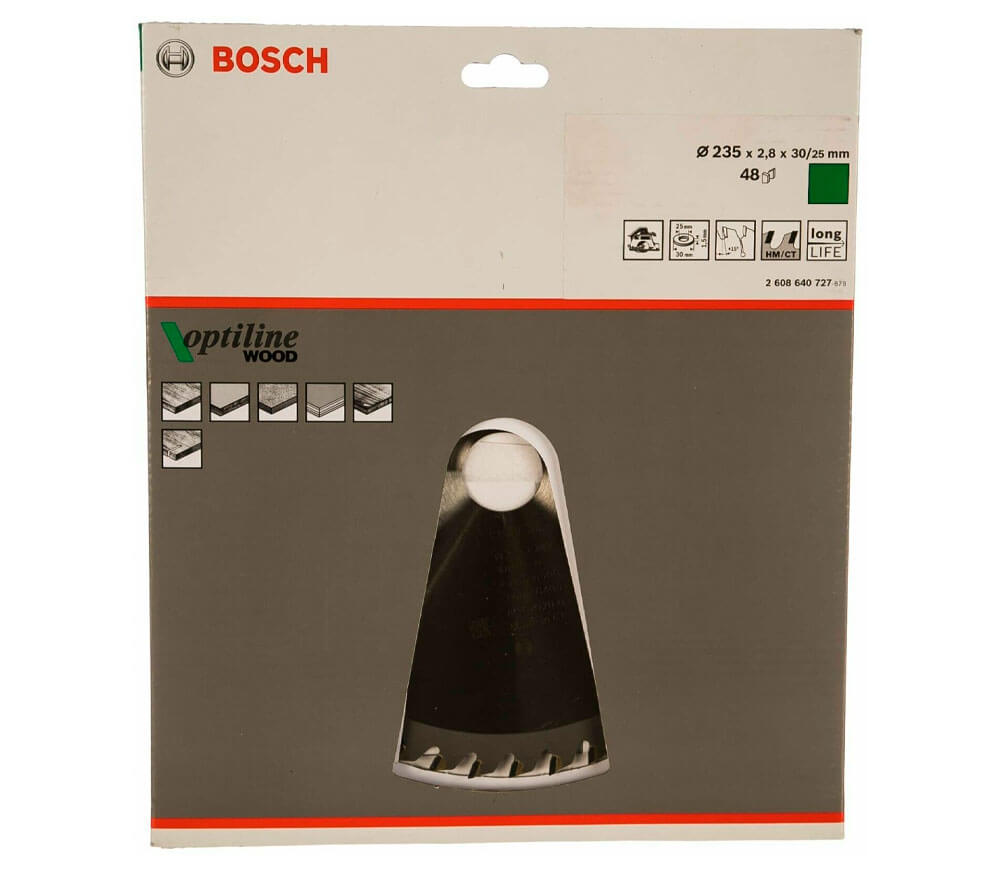 Пильный диск BOSCH 2608640727 235мм 48T photo 2