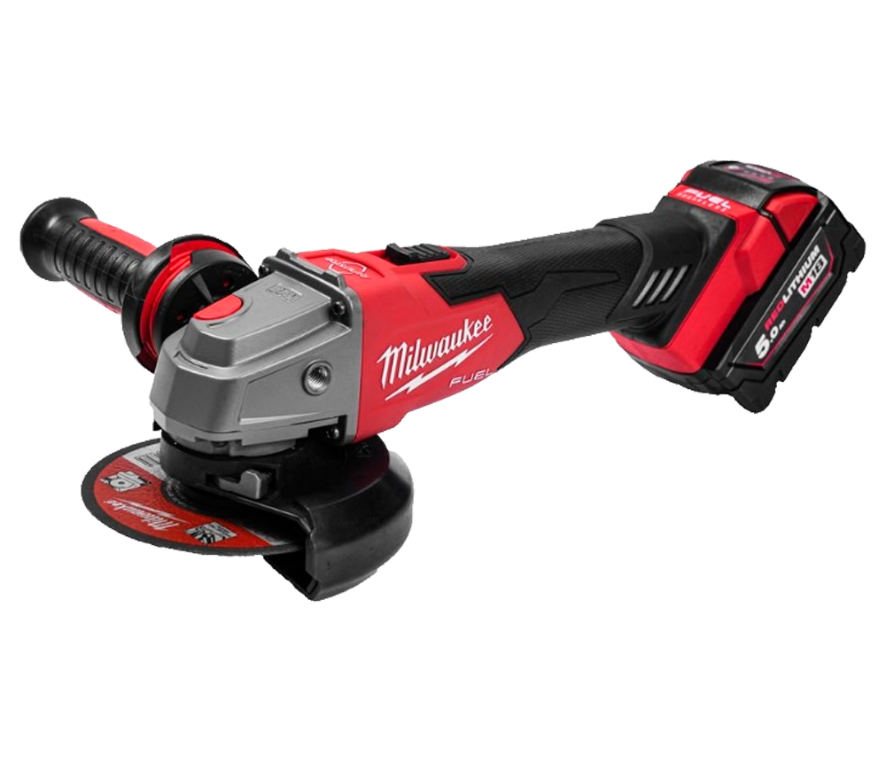 Угловая шлифмашина аккумуляторная MILWAUKEE M18FSAG125XB 125мм 18В 5Ач photo