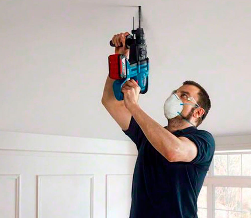 Перфоратор аккумуляторный (без аккумуляторов) BOSCH GBH 180-Li 2Дж 18В photo 4