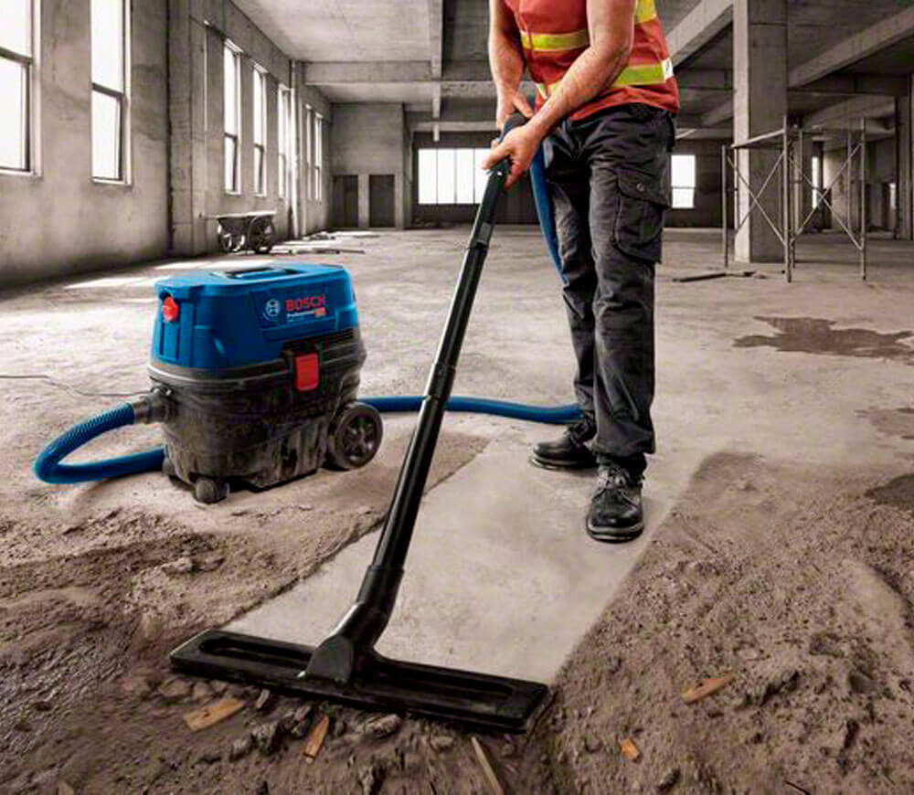 Пылесос промышленный BOSCH GAS 12-25 PL 1250вт 200мбар 25л photo 2