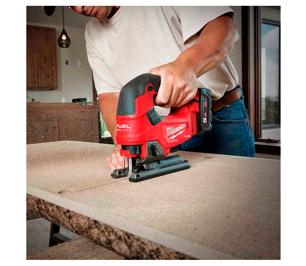 Лобзик аккумуляторный (без аккумуляторов) MILWAUKEE M18 FJS-0X 18В photo 2