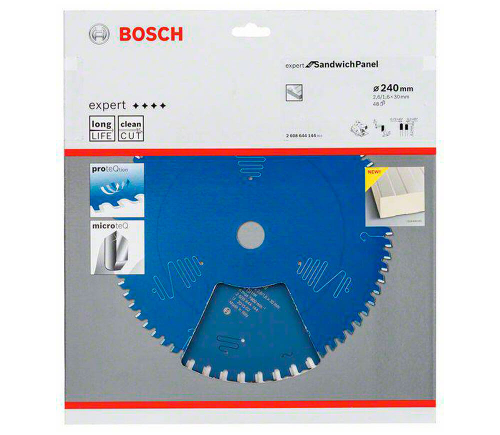 Пильный диск BOSCH 2608644144 240мм 48T photo 0