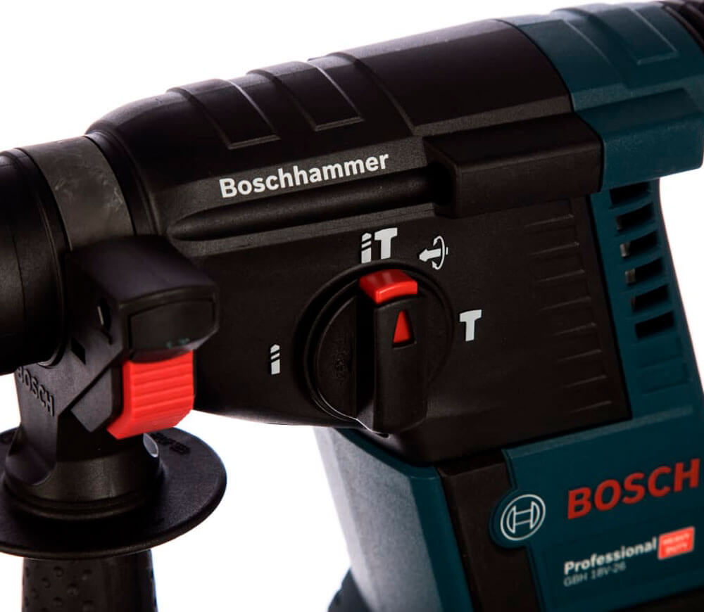 Перфоратор аккумуляторный BOSCH GBH18VF-26 2.6Дж 18В 6Ач photo 4
