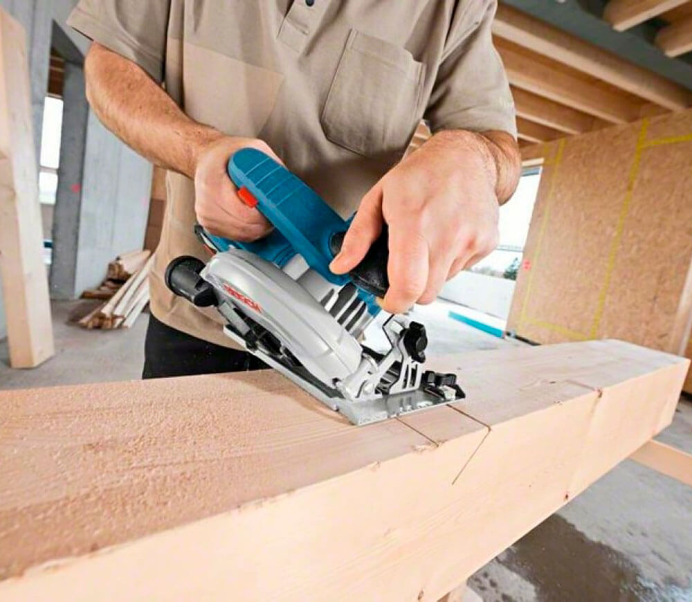Дисковая пила аккумуляторная BOSCH GKS 18V 165мм 18В 4Ач photo 3