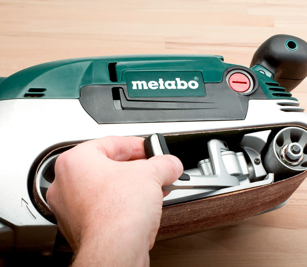 Шлифмашина ленточная METABO BAE 75 1010вт 75 мм photo 11