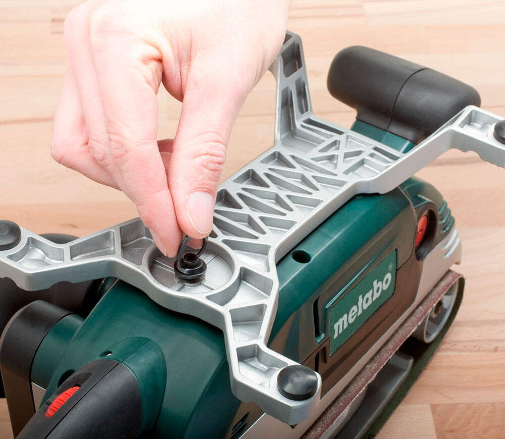 Шлифмашина ленточная METABO BAE 75 1010вт 75 мм photo 13