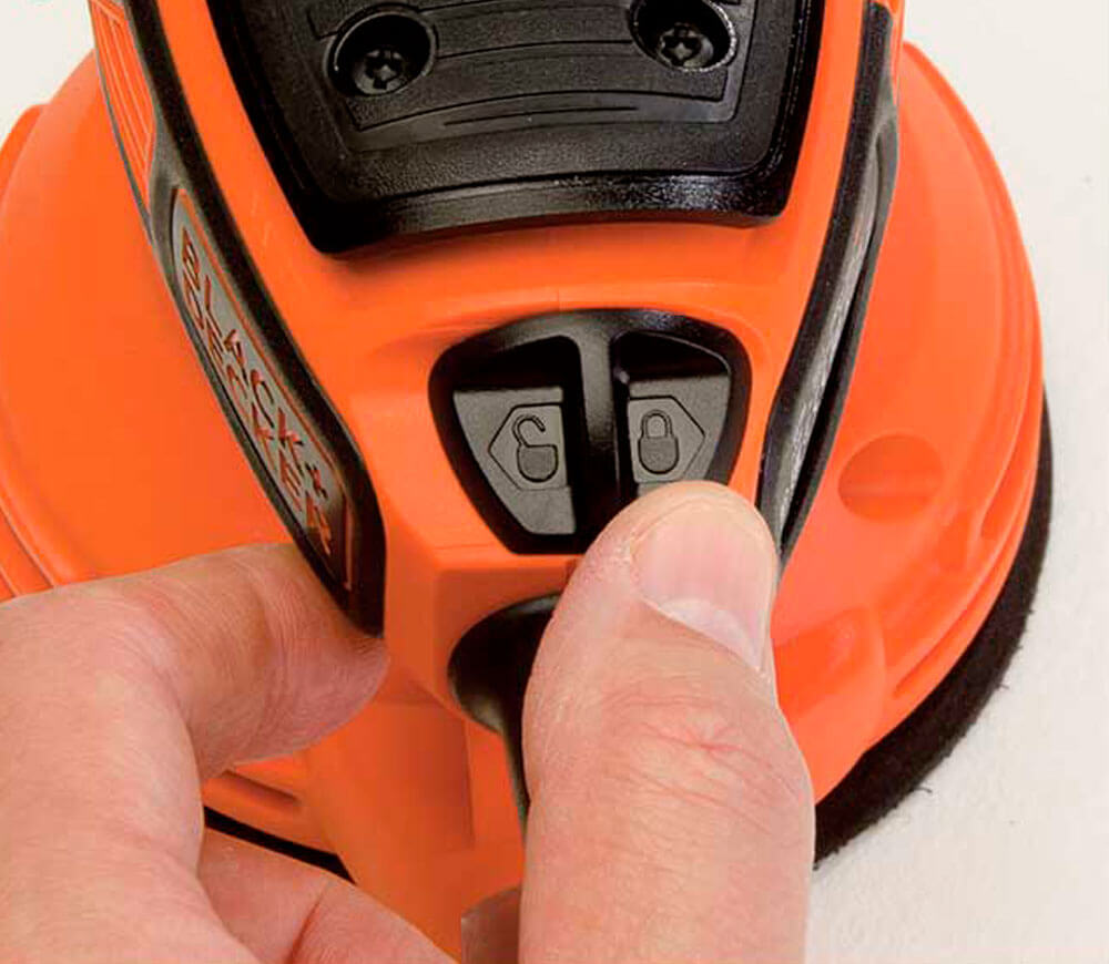 Шлифмашина эксцентриковая BLACK&DECKER KA199 240вт 125мм photo 1