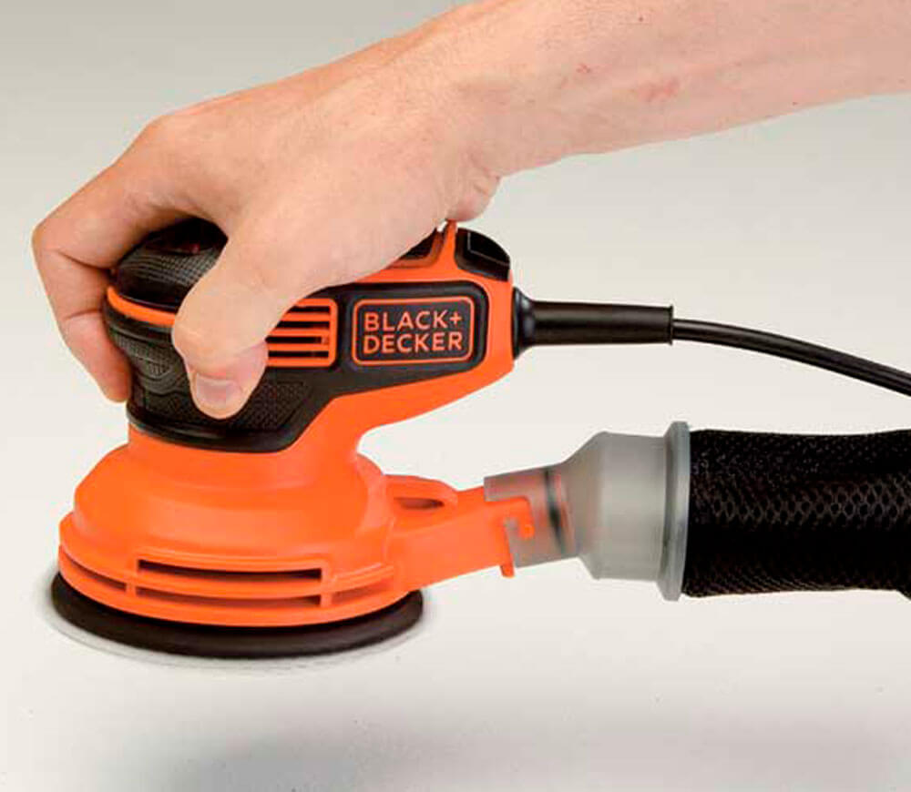 Шлифмашина эксцентриковая BLACK&DECKER KA199 240вт 125мм photo 3
