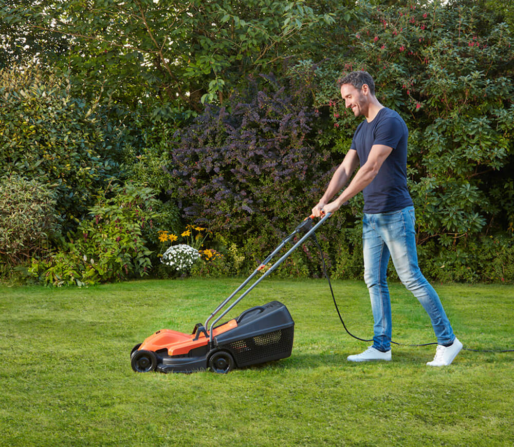 Mașină de tuns gazonul electrică BLACK&DECKER BEMW451 1200w 320mm photo 7
