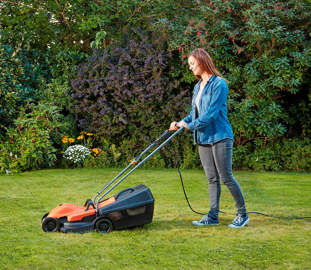 Mașină de tuns gazonul electrică BLACK&DECKER BEMW451 1200w 320mm photo 5