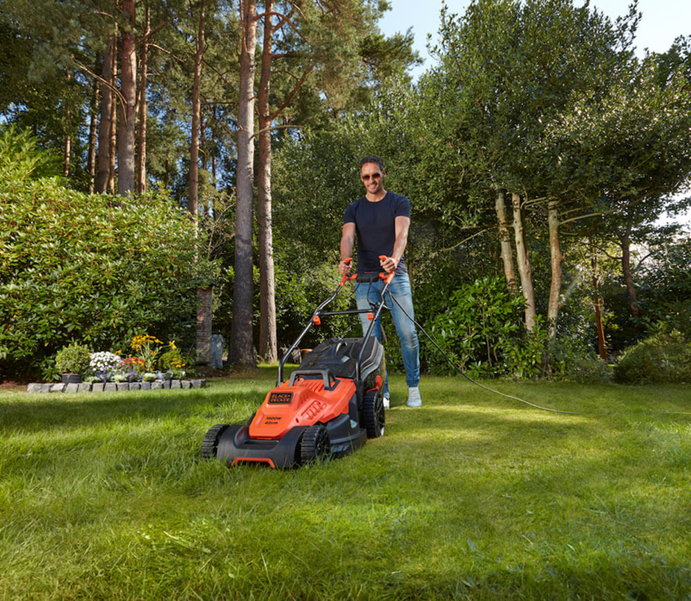Mașină de tuns gazonul electrică BLACK&DECKER BEMW481 1800w 420mm photo 6