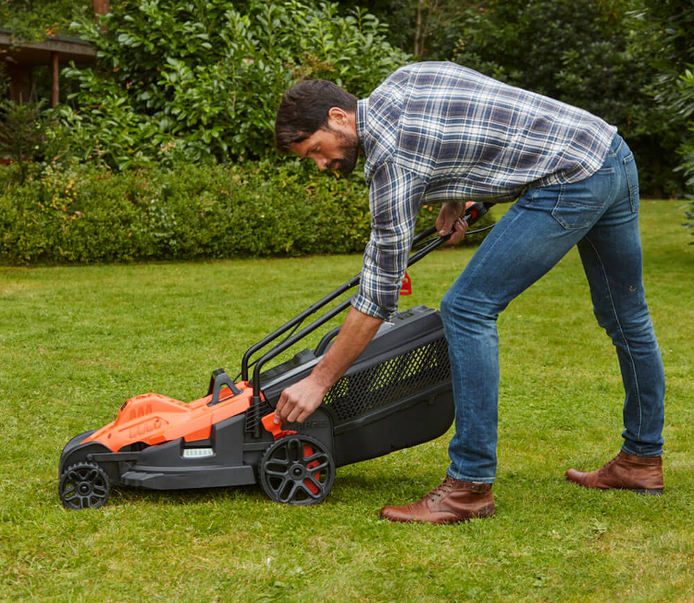 Mașină de tuns gazonul electrică BLACK&DECKER BEMW481 1800w 420mm photo 2