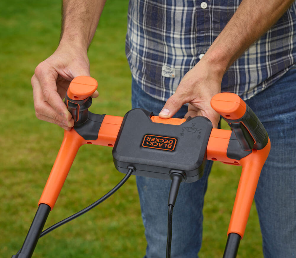 Mașină de tuns gazonul electrică BLACK&DECKER BEMW481 1800w 420mm photo 4