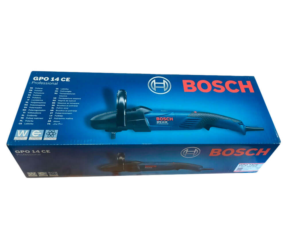 Mașină de polișat BOSCH GPO 14 CE 1400w 180mm photo 8