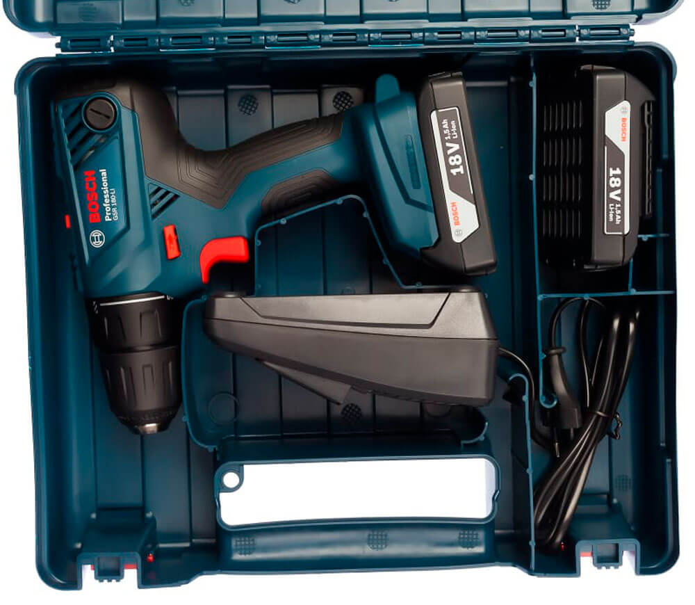 Mașină de înșurubat cu acumulator BOSCH GSR 180-Li (6019F8109) 18V 2Ah photo 8