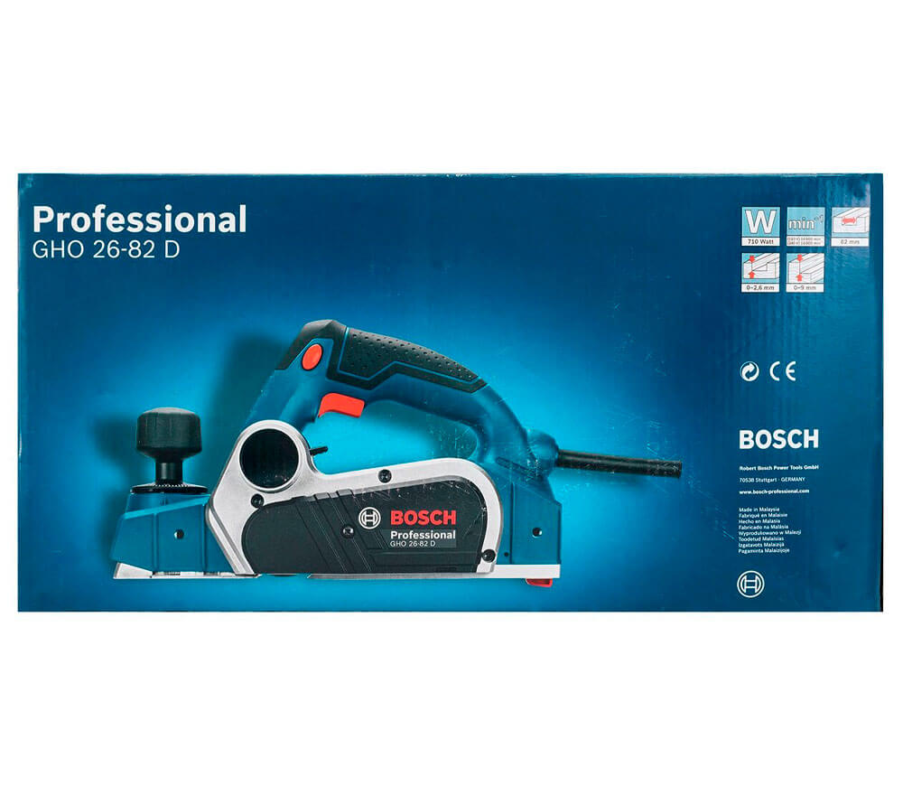 Рубанок BOSCH GHO 26-82 D 710вт 82мм photo 9