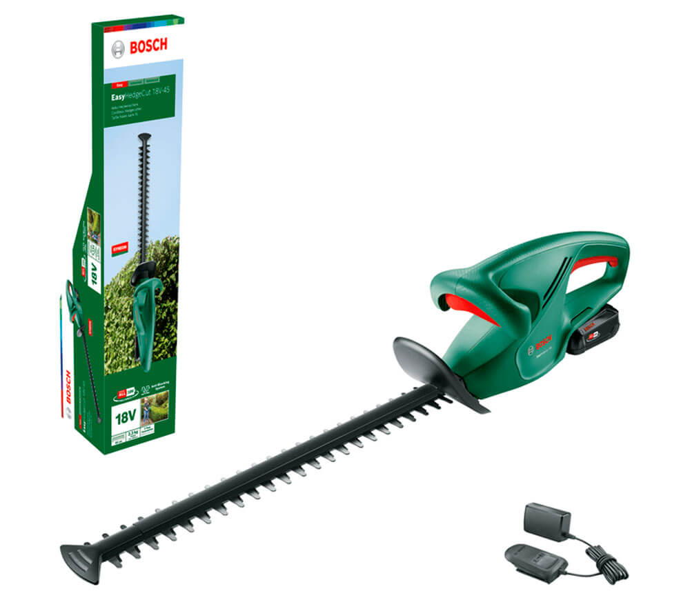 Кусторез аккумуляторный BOSCH Easy HedgeCut 18-45 450мм 18В 2Ач photo 1